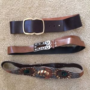 💥LEATHER BELT BUNDLE💥